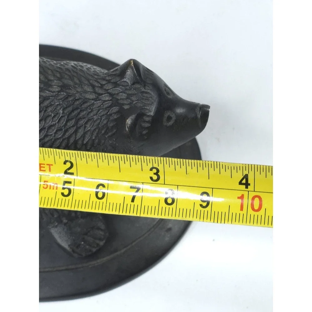 Vtg Cast Iron Antique Style Bear Door‎ Knocker 1LB 12oz 4.5